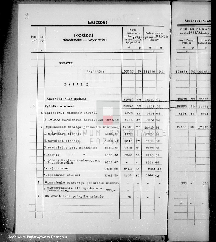 Obraz 7 z jednostki "Budżety i sprawy rachunkowe miasta Kcyni"