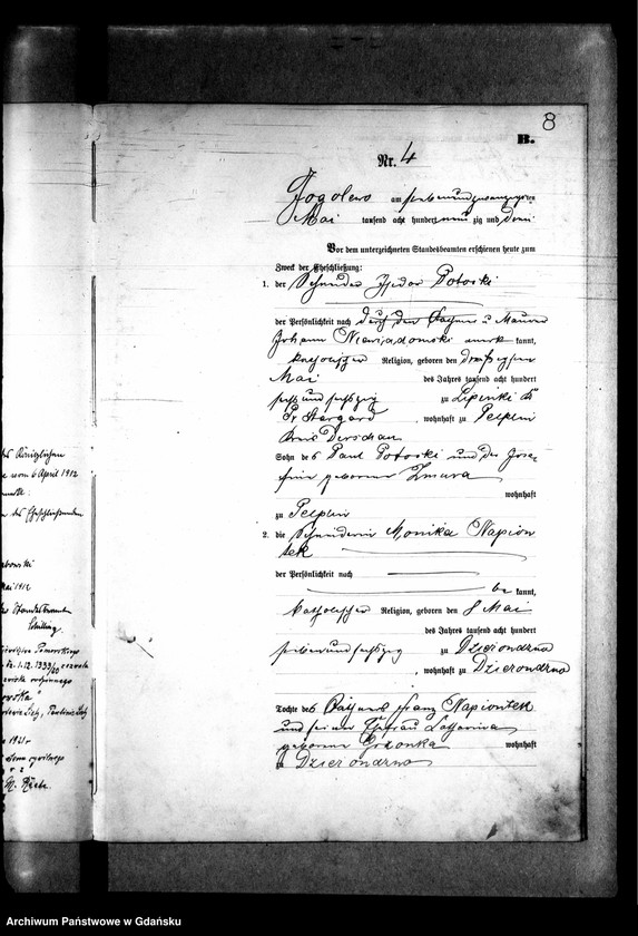image.from.unit.number "Księga małżeństw"