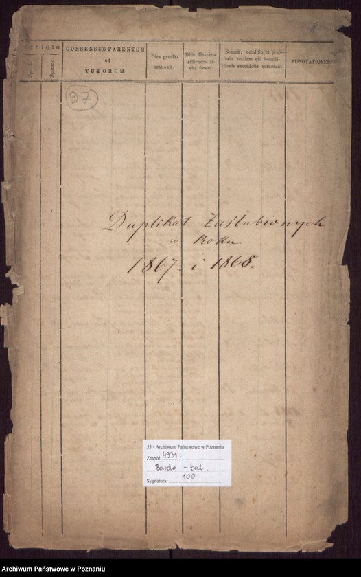 image.from.unit.number "Duplikat Zaślubionych"