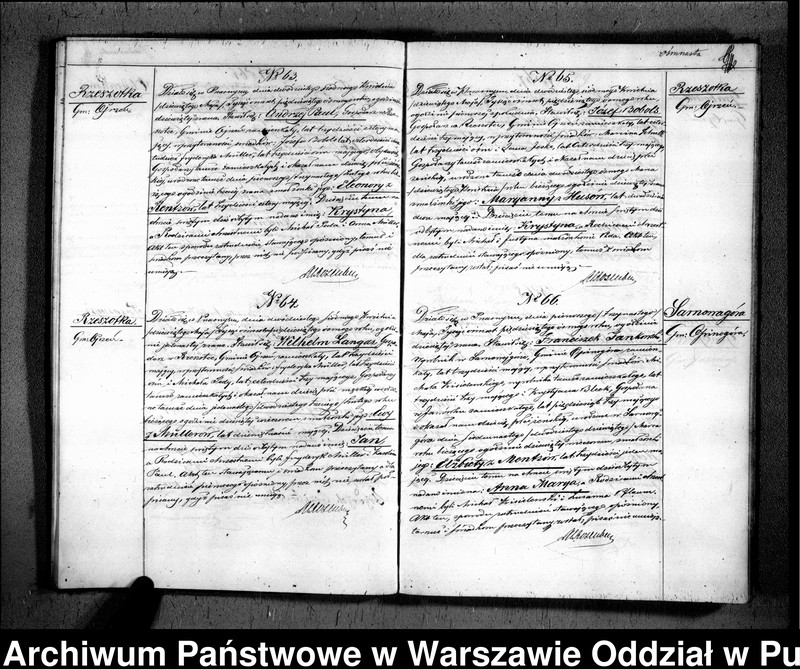image.from.unit.number "Akta urodzeń, małżeństw i zgonów"