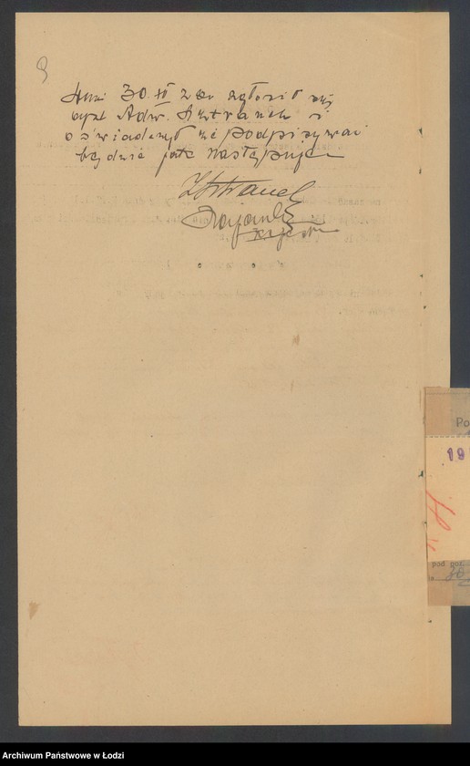 Obraz 11 z jednostki "Mendel Wolf Piotrkowski- wyrób i sprzedaż trykotaży"