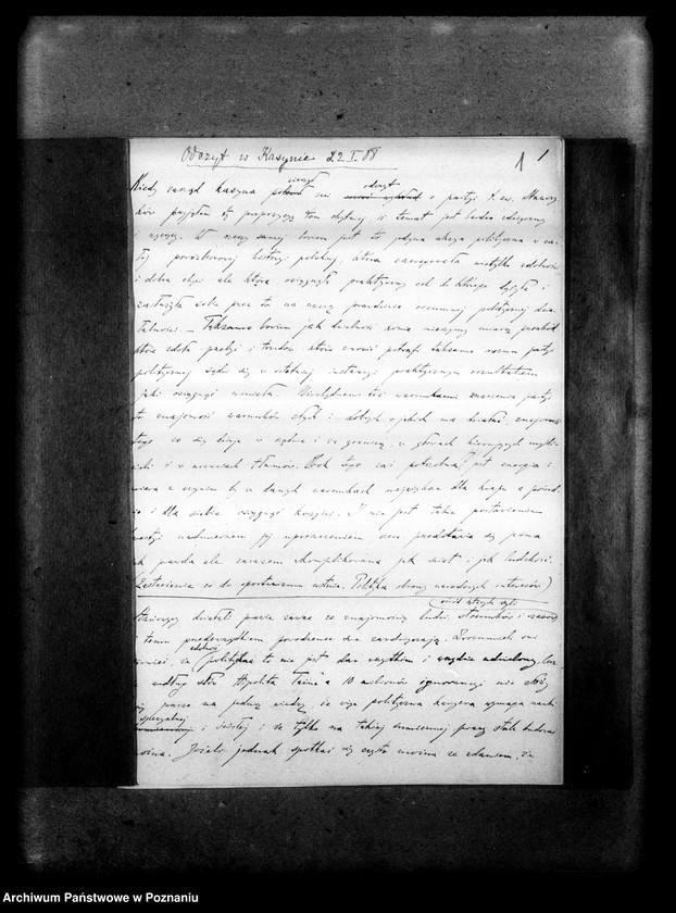 Obraz 4 z jednostki "Program, referat - odczyt o partii "Stańczykowskiej""