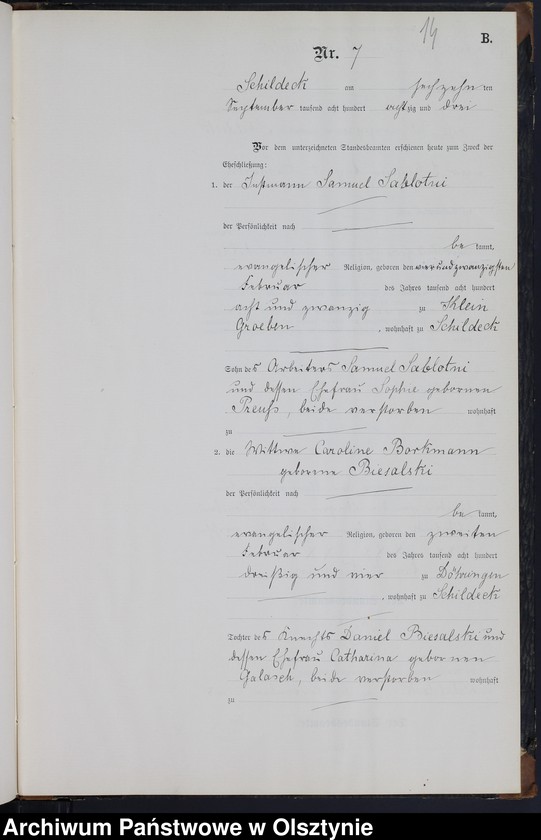 image.from.unit.number "Heiraths-Neben-Register Nr 1 - 18"