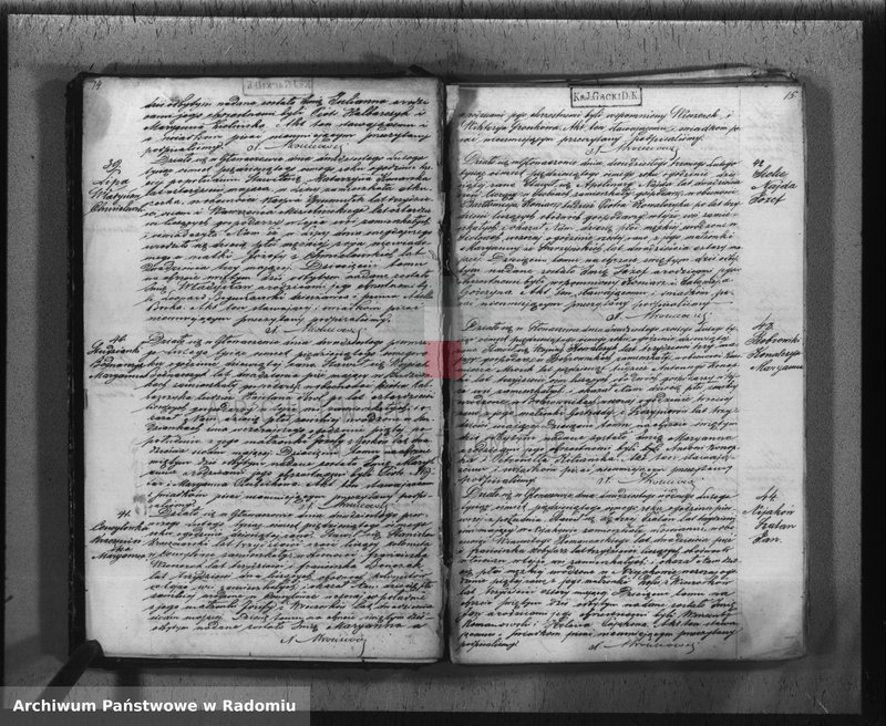 image.from.unit.number "Duplikat aktów religijno cywilnych urodzenia, małżeństw i zejścia w parafii Głowaczów 1858 r."