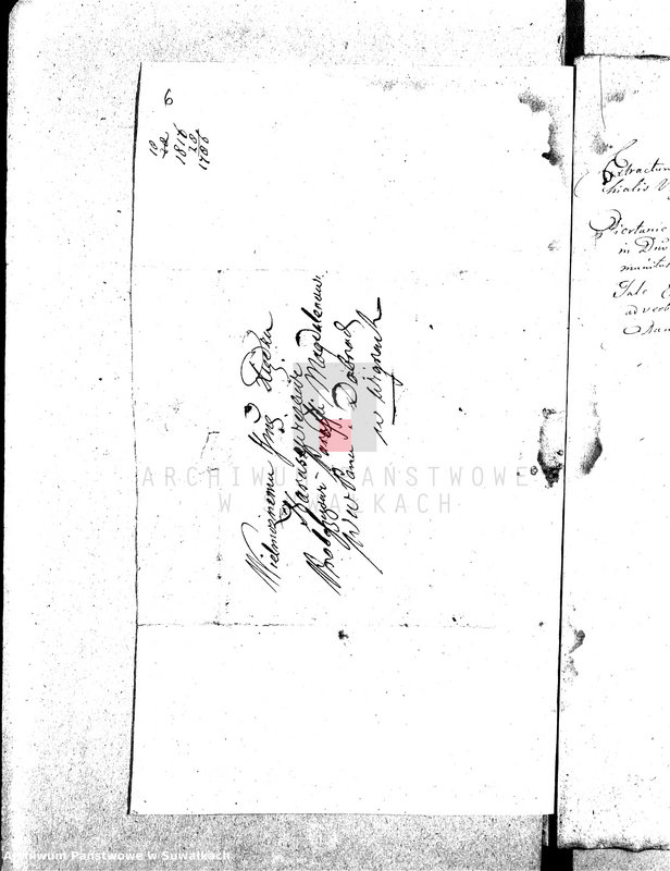 image.from.unit.number "Dowody do Akt Małżeństwa Gminy Wigierskiey od dnia 1 Stycznia 1816 Roku do dnia ostatniego Grudnia tegoż Roku 1816."