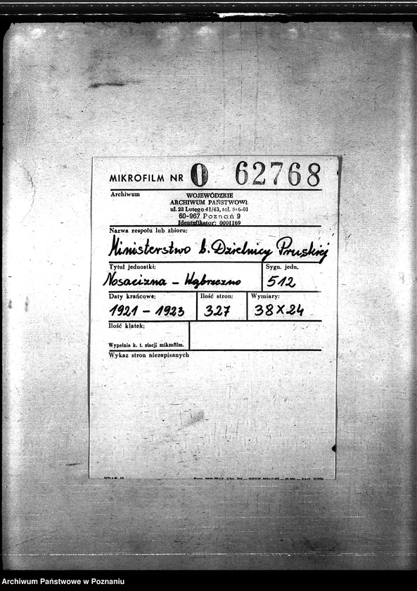 Obraz 2 z jednostki "Nosacizna - Wąbrzeźno"