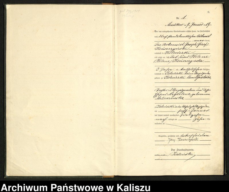 Obraz 4 z jednostki "Księga miejscowa zgonów"