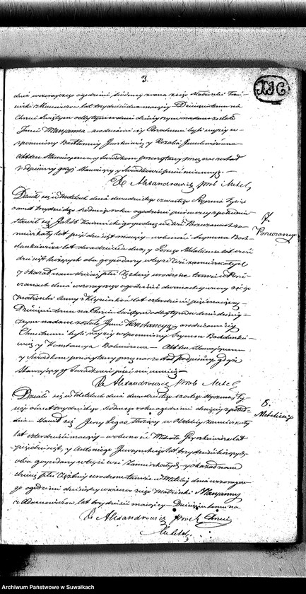 image.from.unit.number "Księga Duplikat zwana Aktów Cywilnych Urodzenia, Małżeństw i Zeyscia z R-u 1837 Parafii Metelskiey"