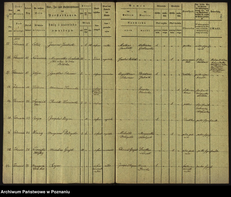 Obraz 7 z jednostki "Księga zgonów"