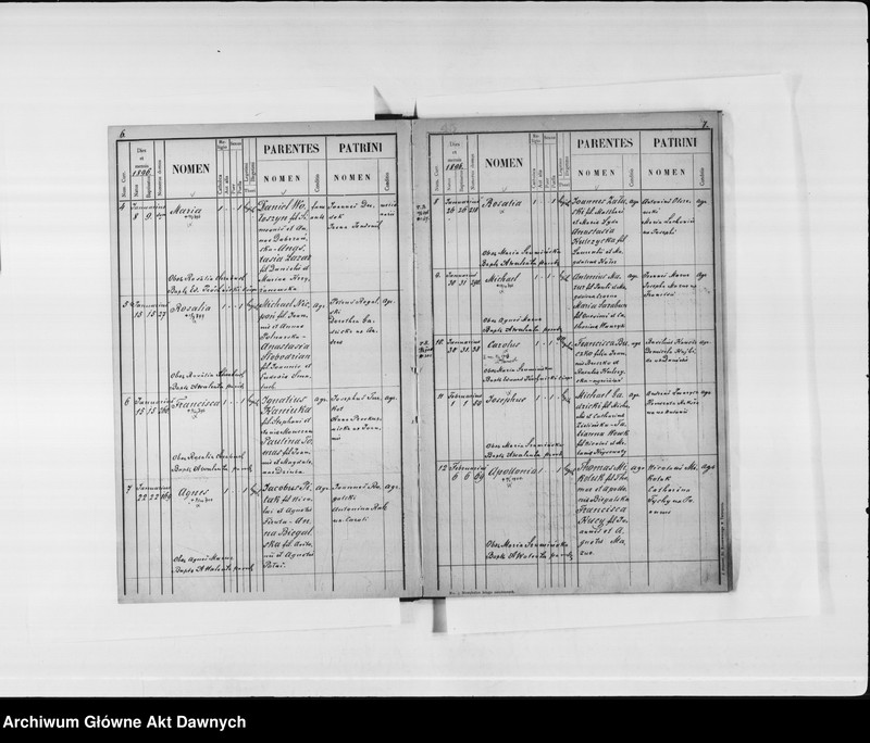 image.from.unit.number "Parafia: Grzymałów. Dekanat: Skałat. Księga metrykalna urodzeń tylko dla wsi Ostapie*. Tom III."