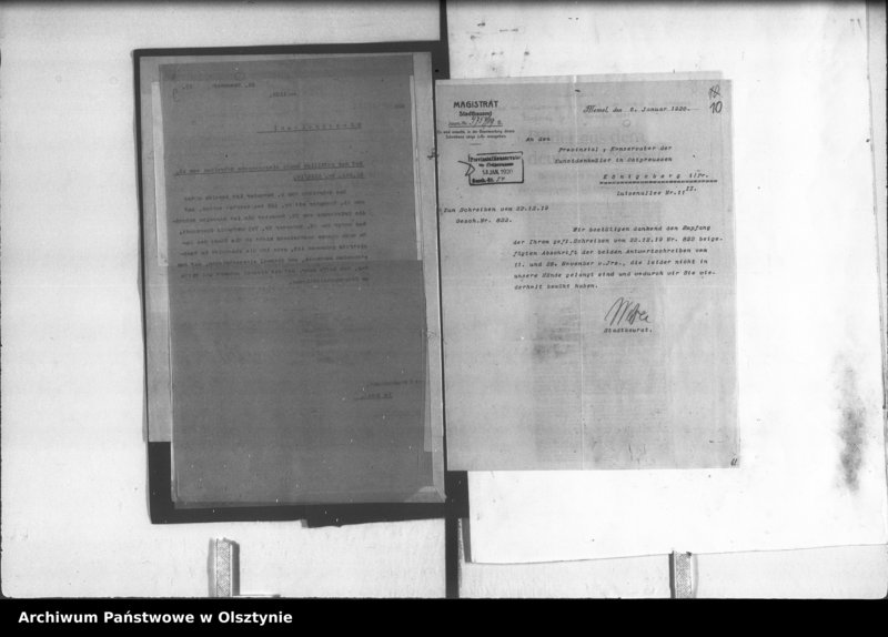 image.from.unit.number "Memel, Stadtverwaltung"