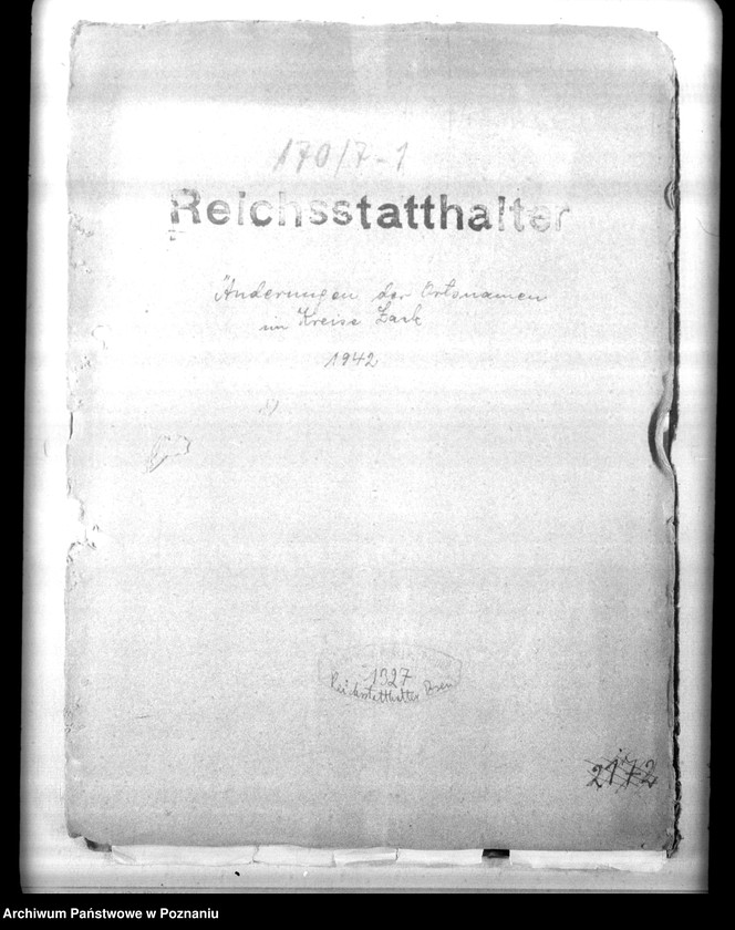 Obraz 4 z jednostki "Anderungen der Ortsnamen im Kreis Lask"