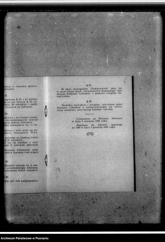 Obraz 10 z jednostki "Regulamin i ustawy Koła. Spis członków Koła na rok 1931. Bilanse roczne za lata: 1935, 1937,1938"