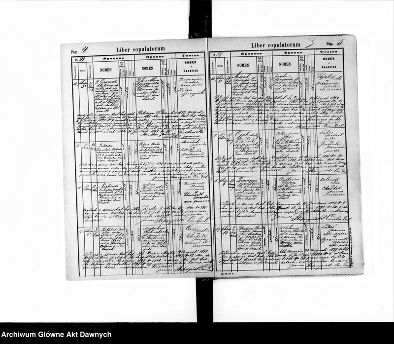 image.from.unit.number "Parafia: Lwów, parafia św. Marii Magdaleny. Dekanat: Lwów. Księga metrykalna urodzeń, ślubów i zgonów dla całej parafii."