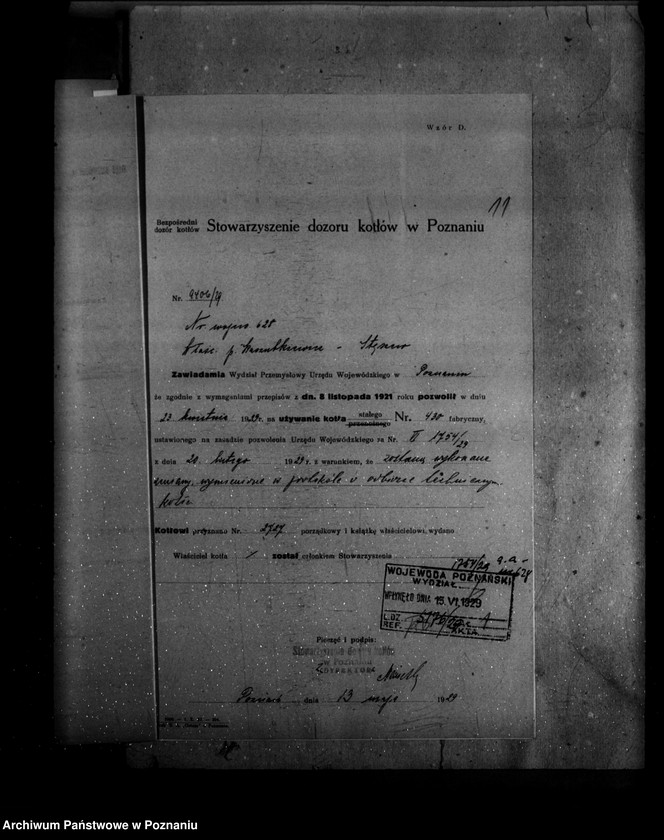 image.from.unit.number "Młyn parowy C. Kaszubkiewiczowej w Stęszewie powiat poznański  nr woj. 628"