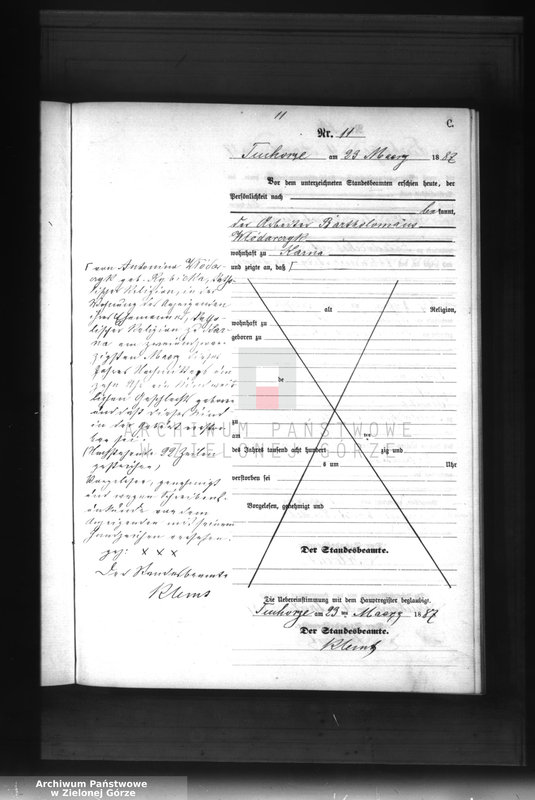 Obraz 14 z jednostki "Sterbe-Neben-Register"