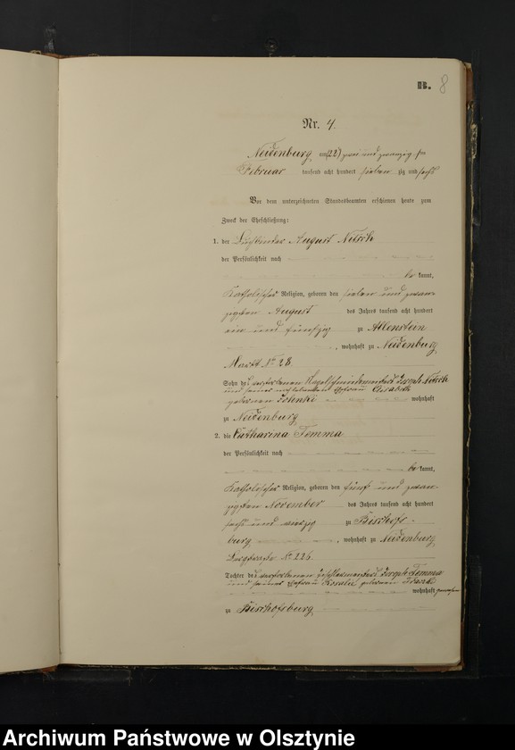 image.from.unit.number "Heiraths-Neben-Register Nr 1 - 33"