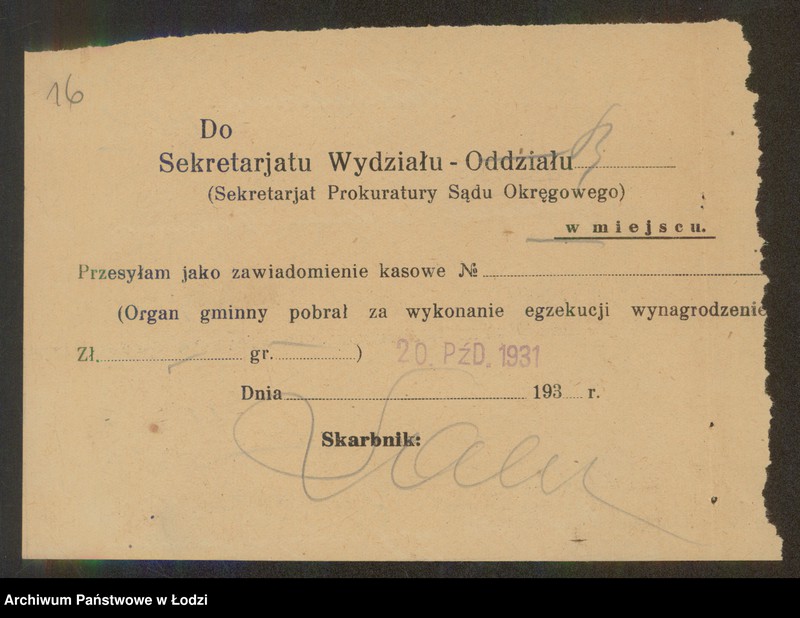 Obraz 18 z jednostki "Przedsiębiorstwo ekspedycyjne Expol właściele Szlama Manela i Icek Berkowicz"