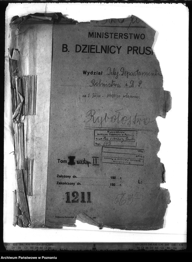 Obraz 4 z jednostki "Deleg. Departamentu Rolnictwa i D. Państw. Rybołówstwo"