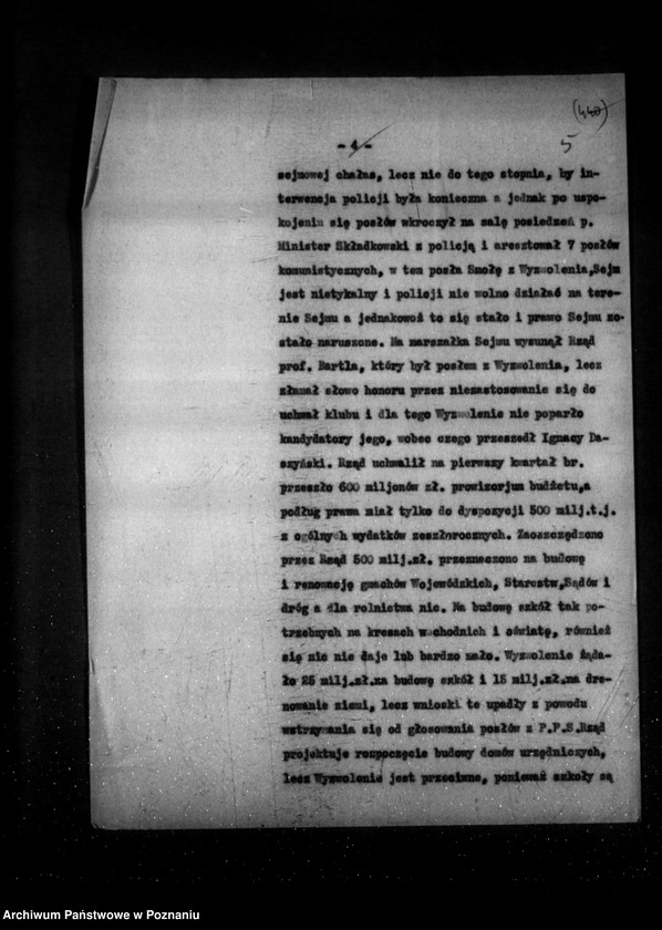 Obraz 9 z jednostki "Sprawozdania sytuacyjne tygodniowe za czas od 18 maja do 28 czerwca 1928 r."