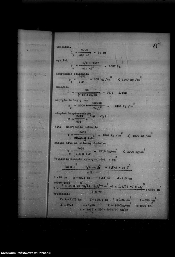 Obraz 19 z jednostki "/Projekt budowy linii niskiego napięcia od Elektrowni w Szamotułach do ul. Sienkiewicza/"