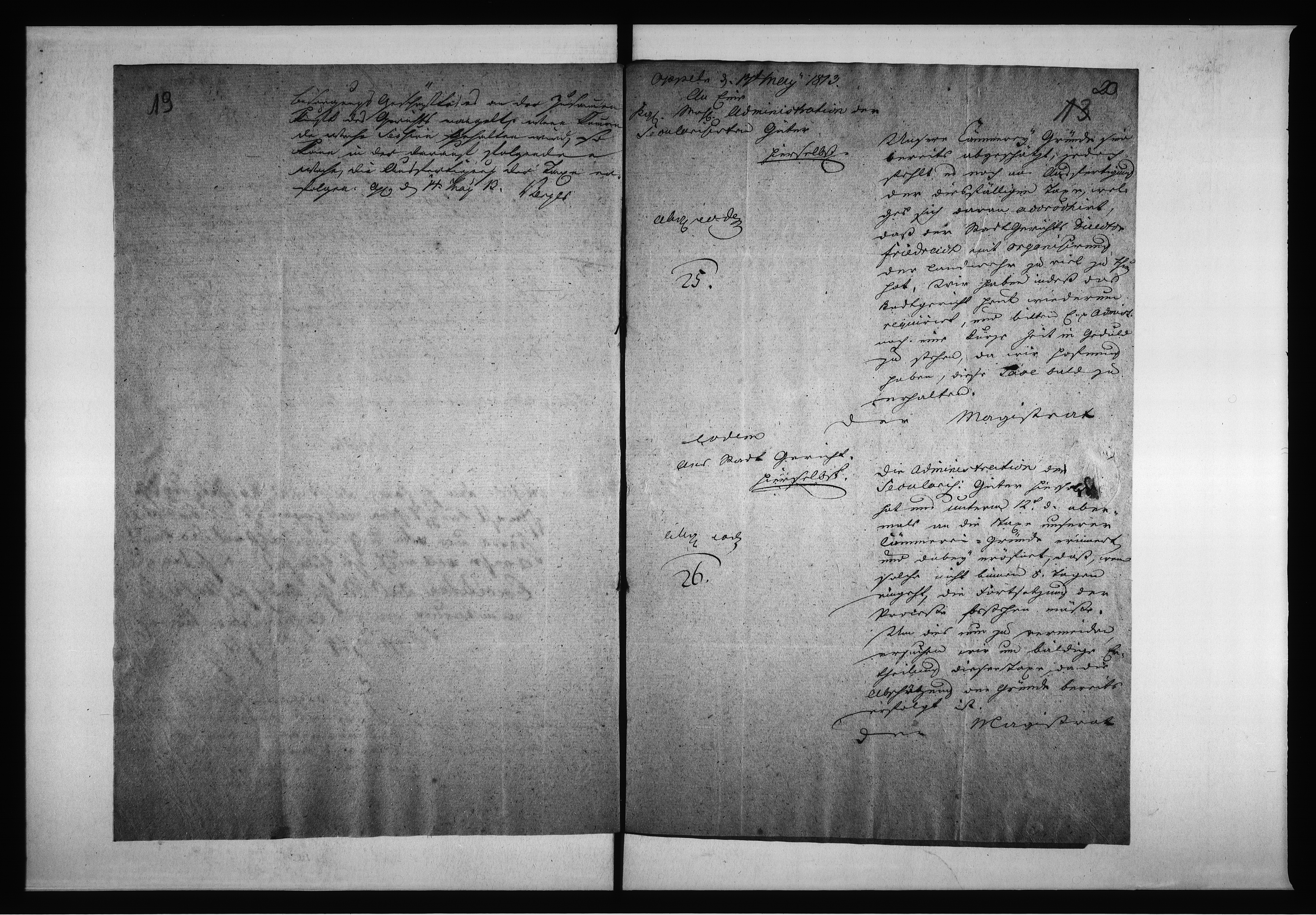 Obraz 18 z jednostki "Acta von Abschätzung der Cämmerey Aecker Vol. I anno 1812 bis [1813]"