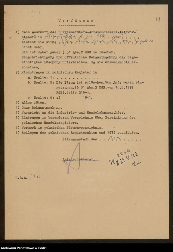 Obraz 13 z jednostki "Eljasz Szulim Ajzner- drobna sprzedaż cukierków"