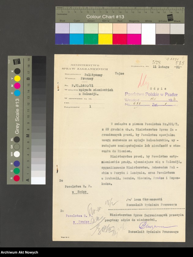 image.from.unit "Holandia: Stosunki polityczne z Niemcami. Antyniemieckie nastroje w Holandii (instrukcja MSZ, raport Poselstwa RP w Hadze)"
