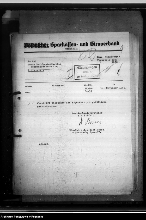 Obraz 5 z jednostki "Sparkassen und Giroverband Wartheland"