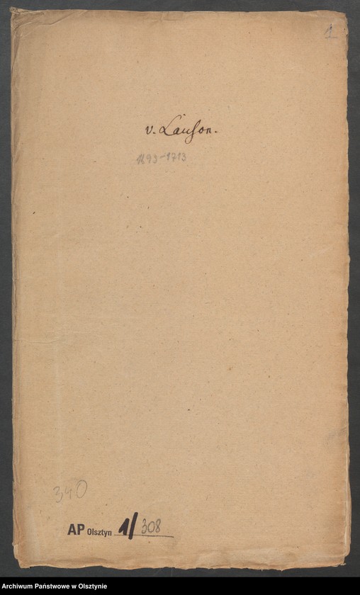 image.from.unit.number "V. [von] Lauson [Johannes Jacobus de Lauson - indygenat]"