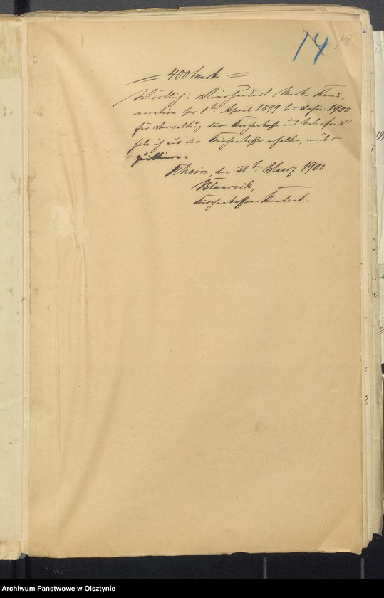 image.from.unit.number "Jahres Rechnung der Kirche zu Rhein"