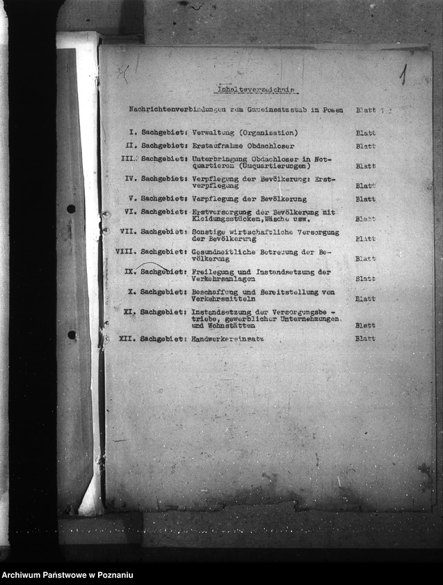 Obraz 5 z jednostki "Podział czynności dla Gaueinsatztab"