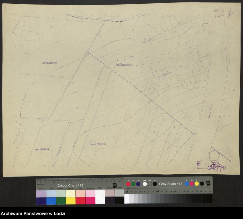 Obraz 1 z jednostki "Plan miasta Łodzi Sekcja NW 94"