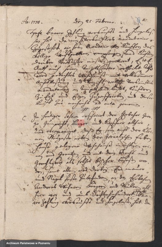 image.from.unit.number "Ratsprotokoll; język niemiecki, polski"