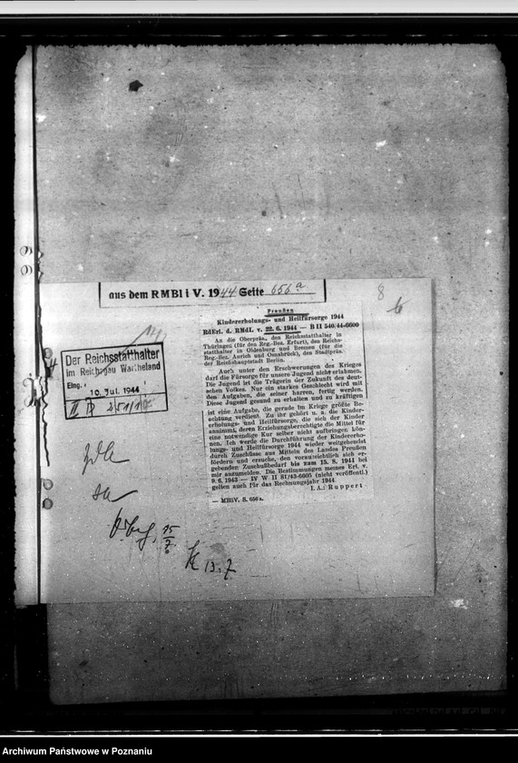 Obraz 12 z jednostki "Amtsvormundschaft über uneheliche Kinder. Jugendverwahrlager für Polen. Polnische uneheliche Kinder."