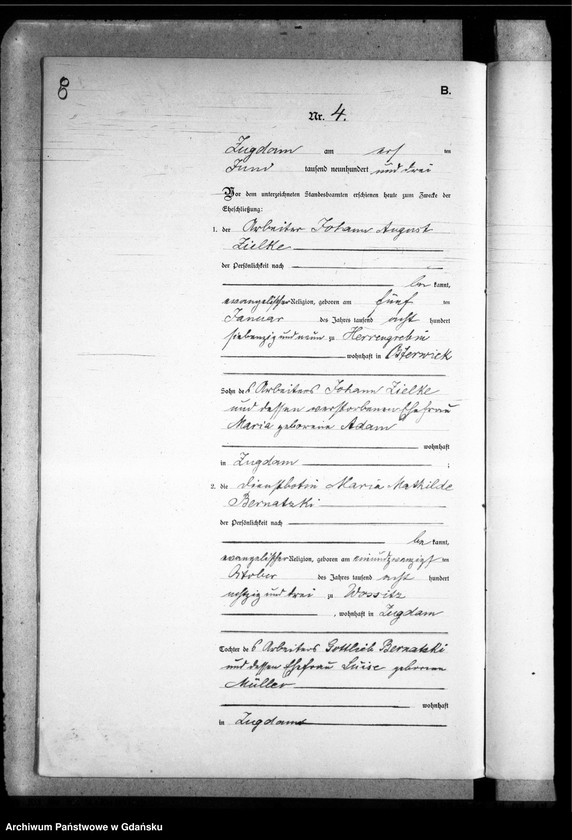 image.from.unit.number "Księga małżeństw"