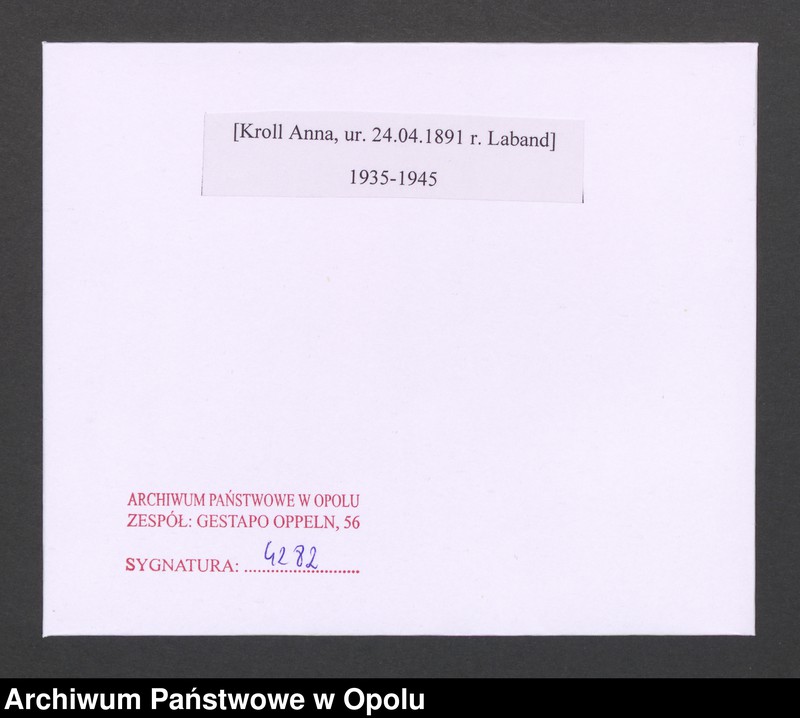 image.from.unit.number "[Kroll Anna, ur. 24.04.1891 r. Laband]"