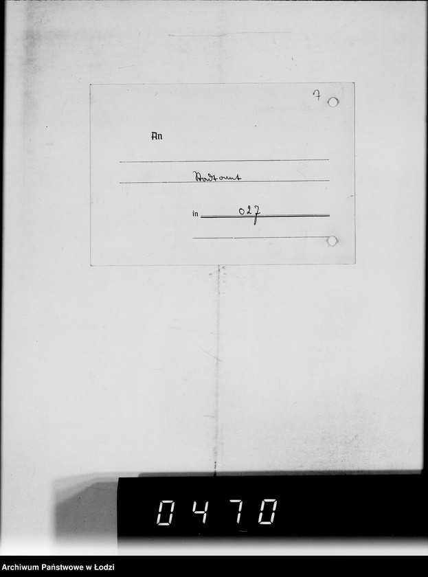 Obraz 11 z jednostki "Akten betr.Correspondenz an Hern Oberbürgermeister und Bürgermeister"