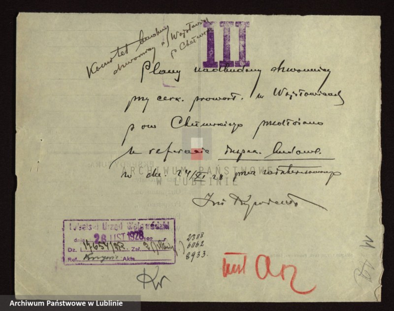 image.from.unit.number "[Projekt budowy dzwonnicy dla parafii prawosławnej w os. Wojsławice, pow. chełmski]"