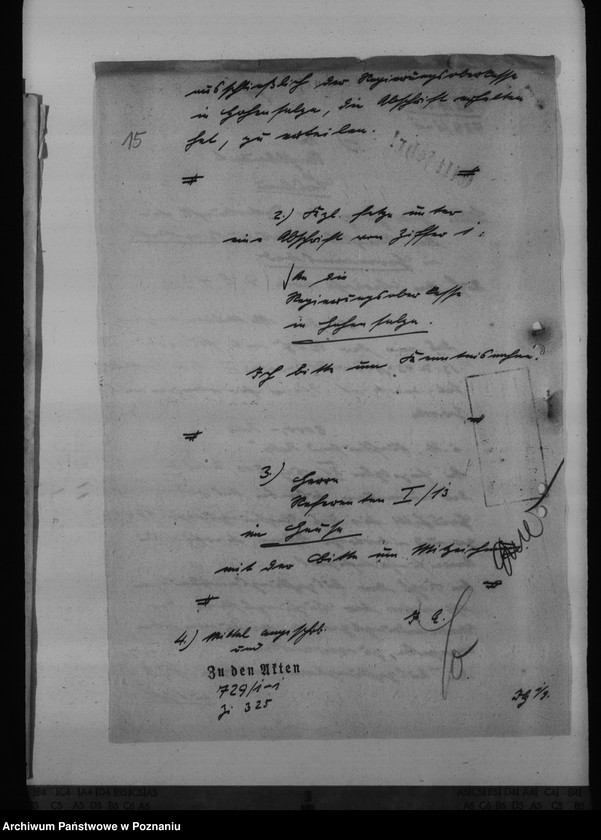 Obraz 19 z jednostki "Unterkunft der Aussenstelle des Reichsbauamtes Leslau in Hermannsbad"