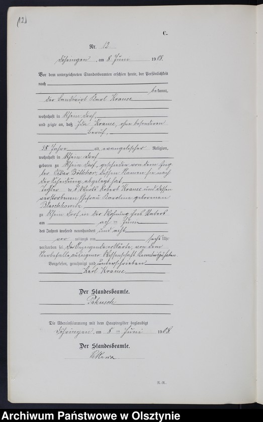 image.from.unit.number "Sterbe-Neben-Register Nr 1-26"