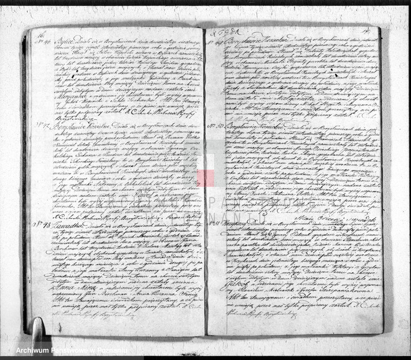 Obraz 10 z jednostki "Księga urodzeń, małżeństw i zgonów"