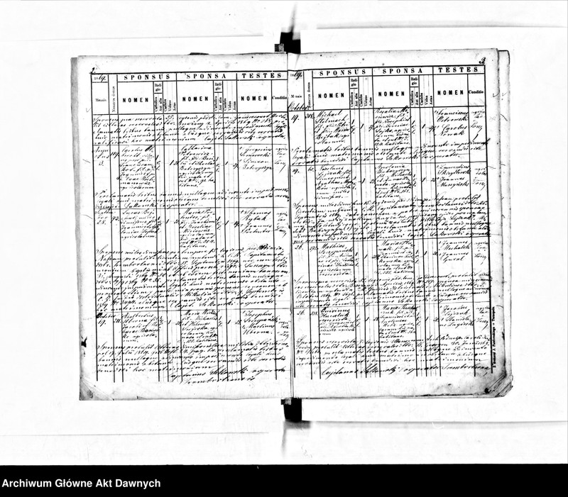 image.from.unit.number "Parafia: Łoszniów. Dekanat: Trembowla. Księga metrykalna ślubów dla wsi Łoszniów."
