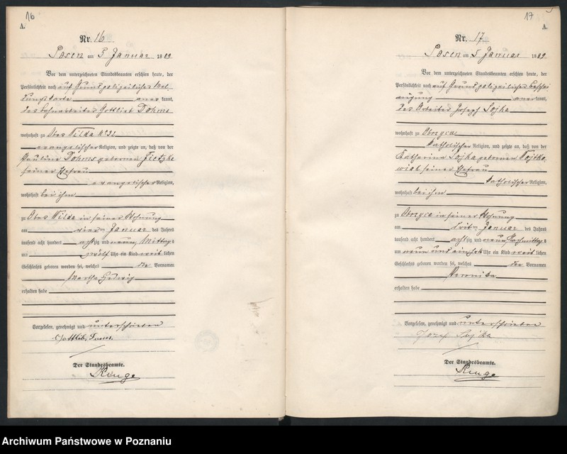 Obraz 12 z jednostki "Księga urodzeń t. I"