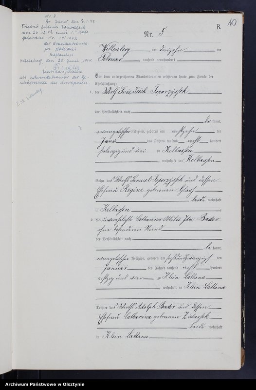 image.from.unit.number "Heiraths-Neben-Register Nr 1 - 44"