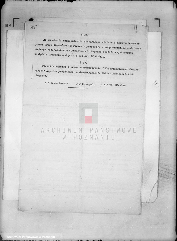 Obraz 19 z jednostki "/Stowarzyszenie Kobiet Ewangelickich w Rogoźnie, powiat obornicki/"