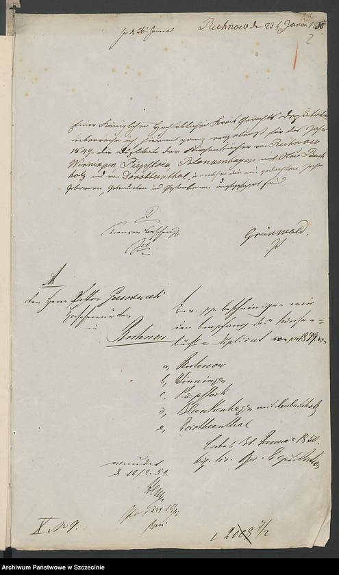 image.from.unit.number "Die Kirchenbuchs Duplicate von Ruhnow [Runowo], Winingen [Winniki], Piepstock [Podlipce], Blankenhagen [Dłusko], Neu Buchholtz [Pławnica], Dorothenthal [Sarnikierz]"
