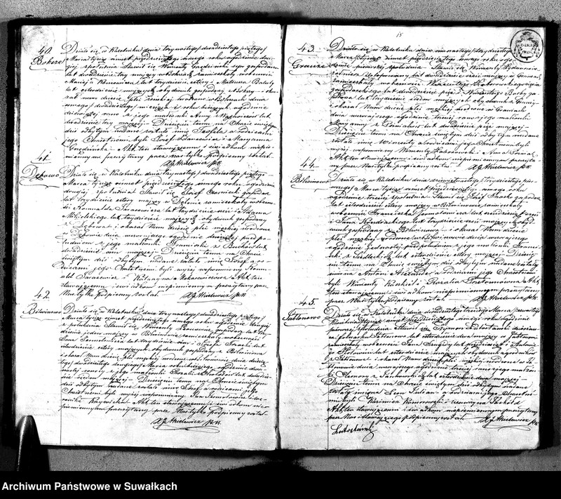 image.from.unit.number "Duplikat Aktów Urodzonych, Zaślubionych i Zmarłych Parafii Rzymsko-Katolickiej Kaletnik z roku 1856."