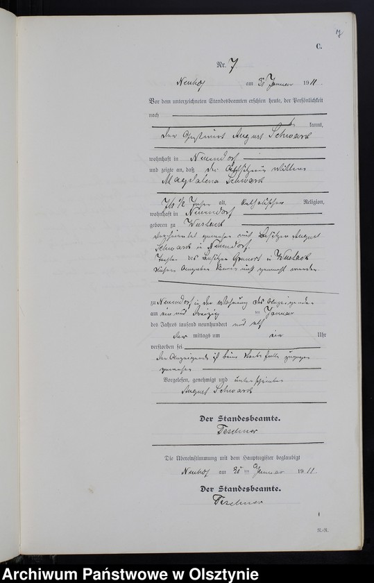 image.from.unit.number "Sterbe -Neben-Register Nr 1-68"