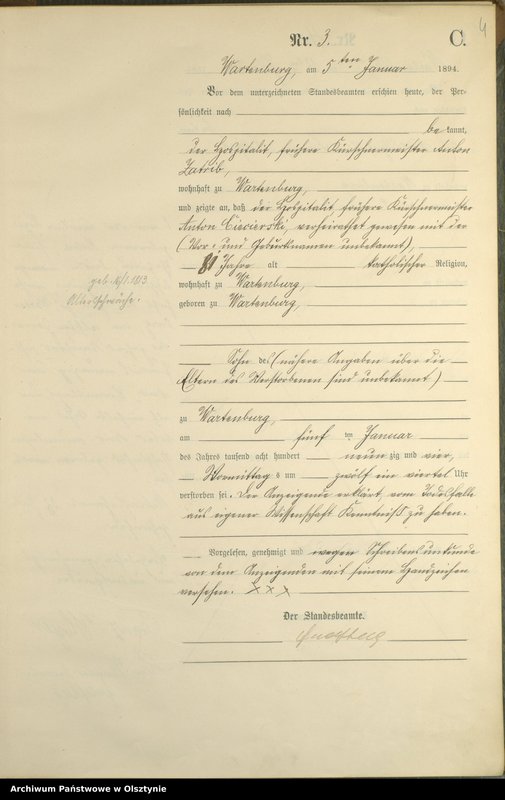 image.from.unit.number "Sterbe-Haupt-Register Nr 1 - 142"